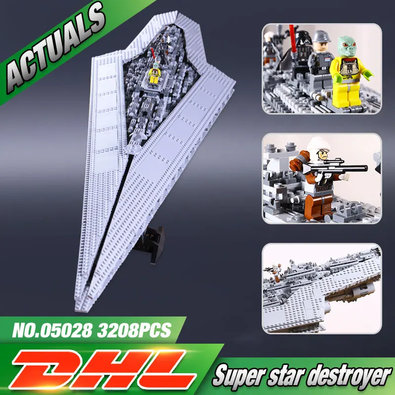 font b Lepin b font 05028 Building Blocks toy Star Wars Execytor Imperial Destroyer Model