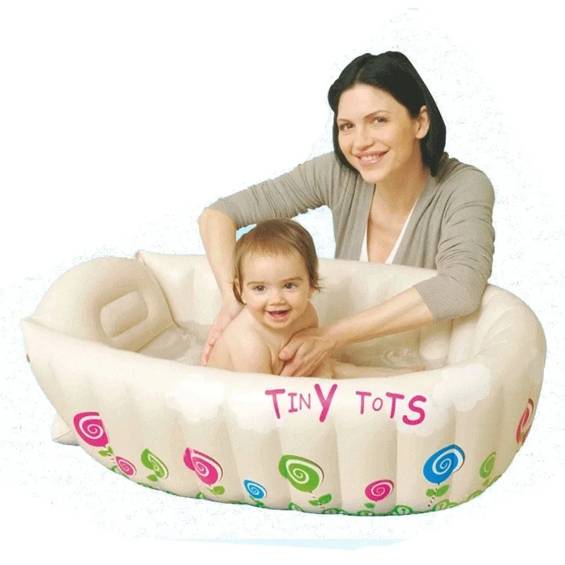 Newborn Infant Bath Seat Chair Inflatable Baby Bathtub ...