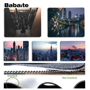 

Babaite Your Own Mats City mouse pad gamer play mats Size for 18x22cm 25x29cm Rubber Mousemats