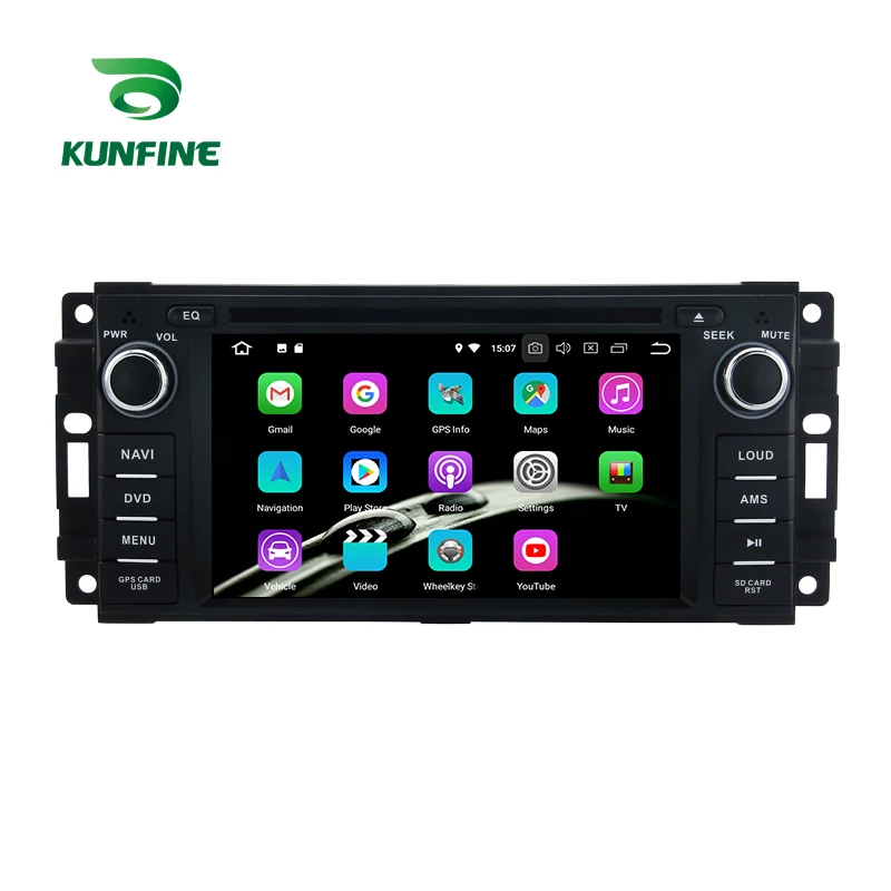 Android 9,0 Core PX6 A72 Ram 4G Rom 64G Автомобильный DVD GPS; Мультимедийный проигрыватель стерео для Jeep Compass 2009-2011 радио головное устройство