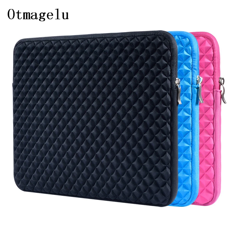 11.6 13.3 15.4 Laptop Case Sleeve Diamond shape For MacBook Air Pro Waterproof Notebook Bags Laptop Bag For Ipad Xiaomi ASUS