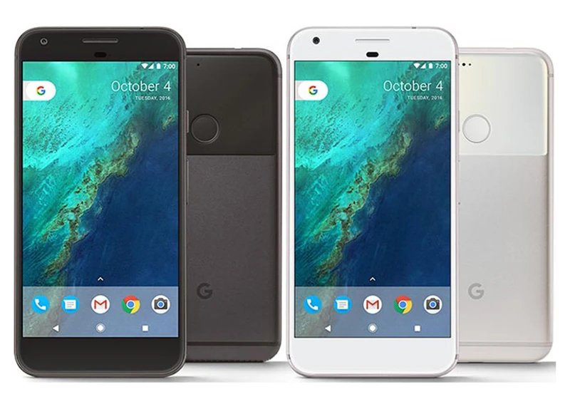 Google Pixel XL разблокированный GSM 4G Android 5,5 ''12.3MP четырехъядерный rom 32 ГБ/128 Гб ram 4 Гб мобильный телефон AMOLED отпечаток пальца