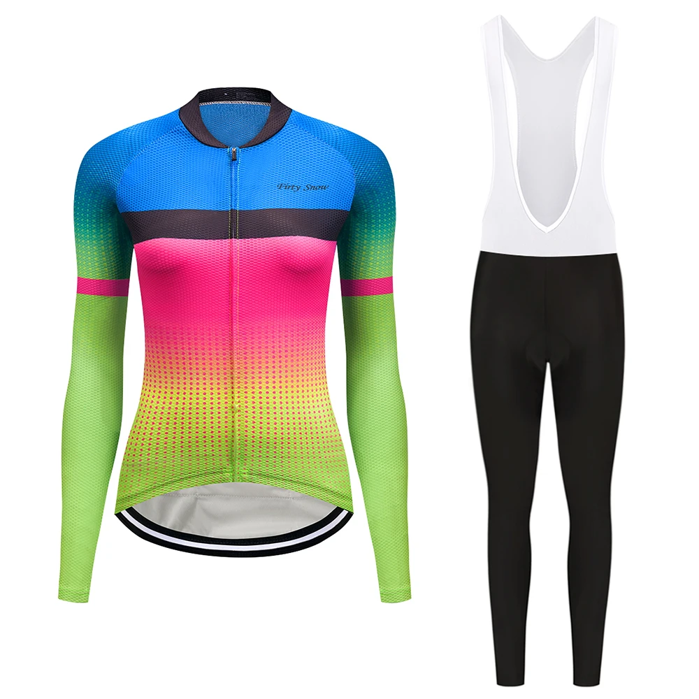 

Long Sleeve Women Cycling Jersey Top Quality Autumn MTB Bike Wear Cycling Clothing Ropa De Ciclismo