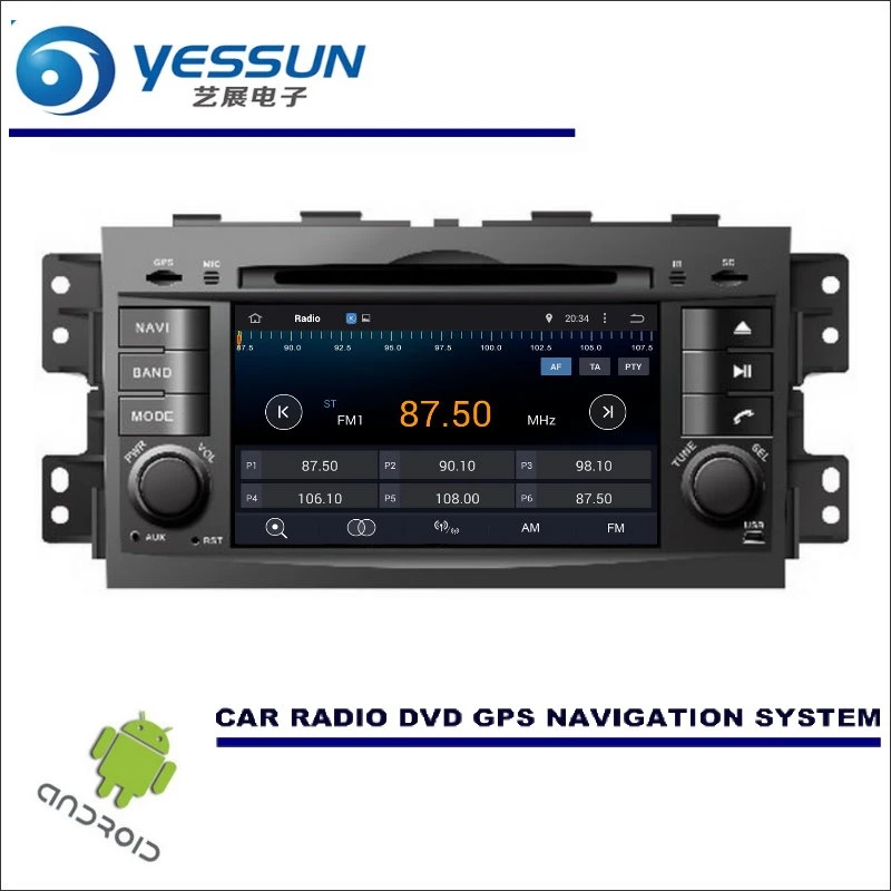 Perfect YESSUN Wince / Android Car Multimedia Navigation For Kia Mohave / Borrego 2008~2016 CD DVD GPS Player Navi Radio Stereo Screen 1
