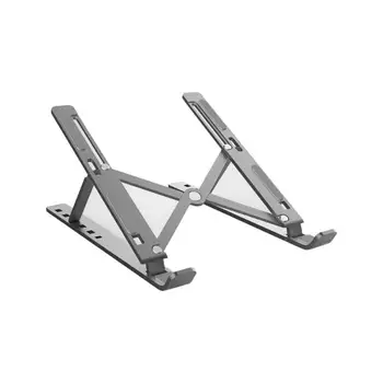 

Portable Folding Aluminum Alloy Notebook Bracket Tablet Computer Bracket djustable Heightening Lifting Shelf Collected Stand
