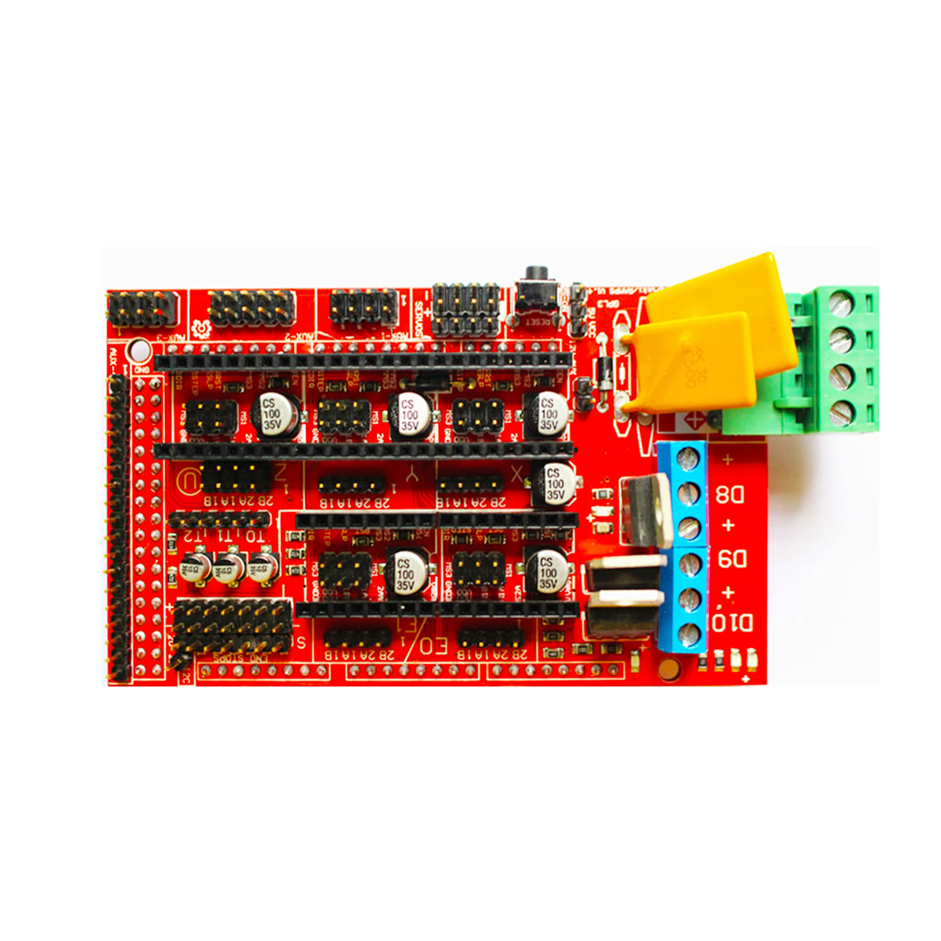 Комплект 3D принтера с ЧПУ Mega 2560 R3 + MK2B RAMPS 1 4 контроллер 12864 ЖК 5x A4988 для Arduino 6x