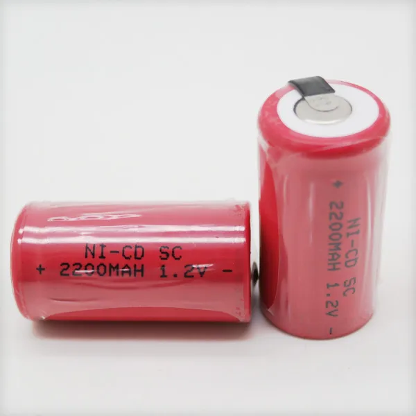 Bulk Price Sale SC battery SUB C rechargeable battery 1.2v 2200mah battery 4