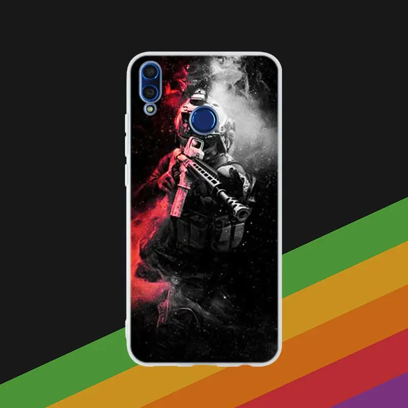 Silicone Cover Phone Case Counter Strike cs go Game For Huawei Honor 10i 20 Pro 9X Lite 8a 8x max 8c 7x 7a pro 6x V20 Paly Soft