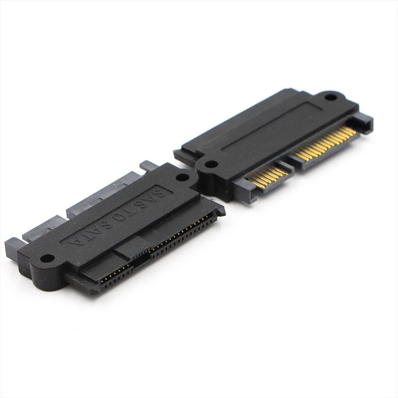 

SAS 29Pin Female to SATA Male Plug Adapter Converter Connector For Windows XP / 7/8/10
