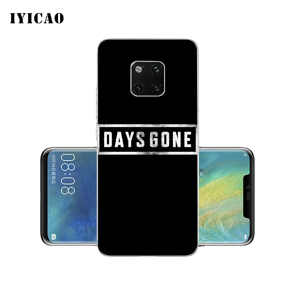 Мягкий силиконовый чехол для телефона IYICAO Days Gone game Huawei Mate 10 20 Lite Pro Nova 2 2i 3 3i 4