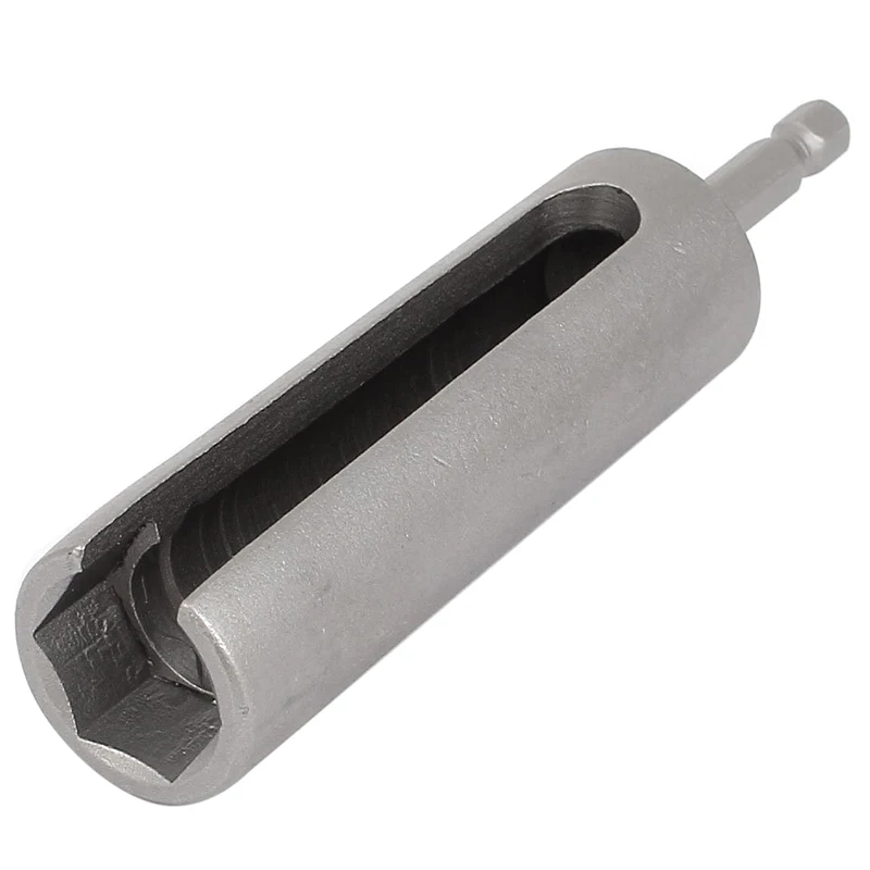 HHTL 17mm Hex Nut 5 Inch Slotted Extension Hexagon Driver Drill Bit