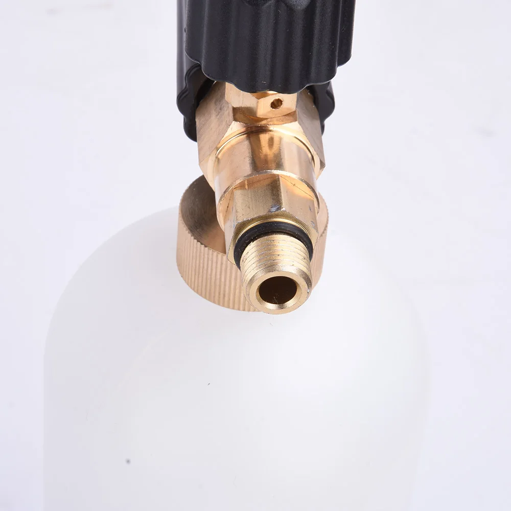 Arma para Karcher Série de Alta Laleyenda Ajustável Espuma Lança Pressão Neve Sabão Foamer Bico k5 k2 k3 k7 Lavadora Carro 1000 ml k 9 Laleyenda ajustável espuma lança arma para karcher