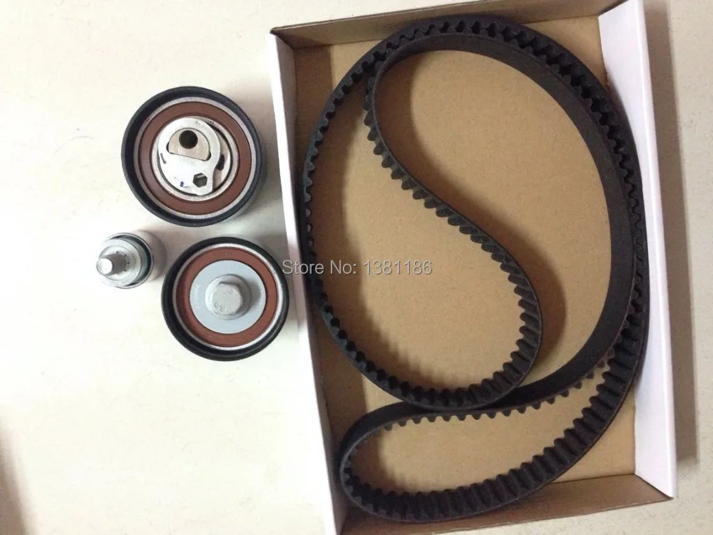 

Free shipping chery tiggo A3 A5  Timing wheel Timing tensioner Pulleys timing roll belt sets of  4pcs  for 481 484 engine