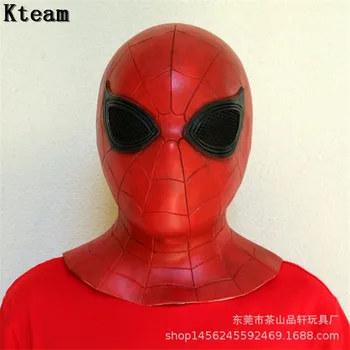

Top Quality Latex SpiderMan Homecoming Mask Tom Holland Spiderman Mask Movie Civil War Spiderman Face Mask party cosplay toys
