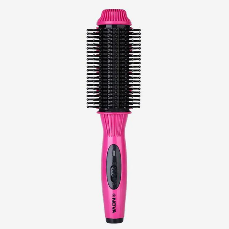 

2 In 1 Hair Curler Multifunction Electric Comb Curling Hair Straightener Brush Straightening Iron Brush&Curling Styling Tools