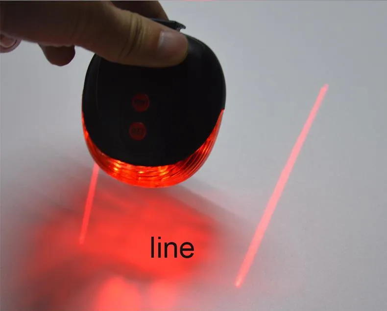 Discount New 5 LED 2 Laser 7 Flash Mode Bicycle Rear light Bike accessories Bicycle Laser Back Tail Lamp For Cycling 2 Color Red Blue 7 Discount New 5 LED 2 Laser 7 Flash Mode Bicycle Rear light Bike accessories Bicycle Laser Back Tail Lamp For Cycling 2 Color Red Blue 7