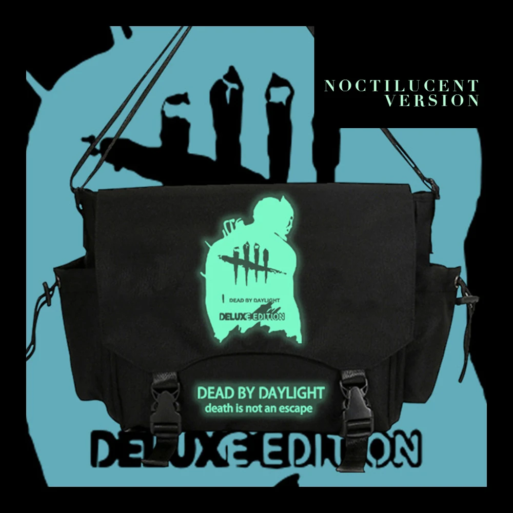 

Dead by Daylight Single Bag for Students Schoolbag Bookbag Boys Girls Death is not an Escape