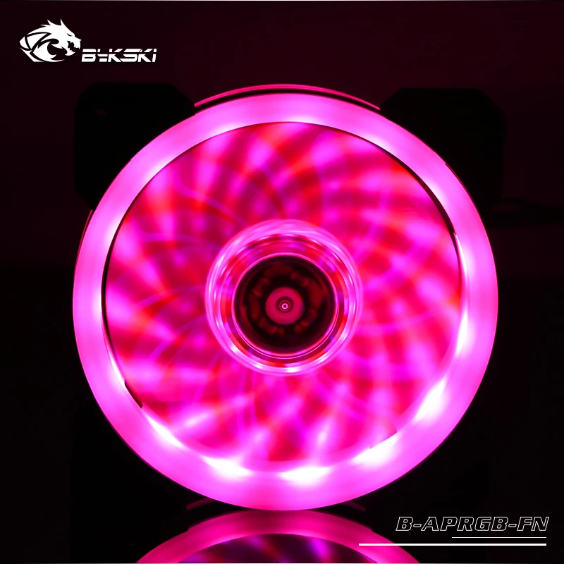 Bykski B APRGB FN RGB 12v 4pin вентиляторы диафрагмы вентилятор охлаждения 12 см совместим с