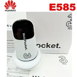 Лот из 10 шт оригинальный huawei E585 оригинальный Беспроводной Карманный Wi-Fi 3g Мобильный широкополосный модем с док-станции