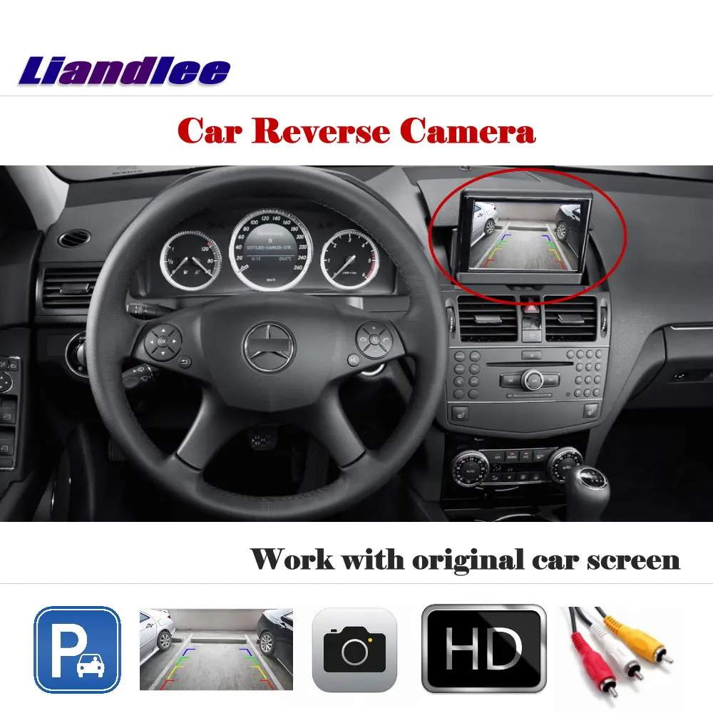 #*Cheap For Mercedes Benz C180 C200 C280 C300 C350 C63 Auto Back Up Camera Rearview Parking Cam Work with Car Factory Screen