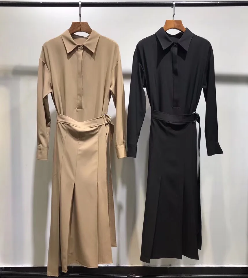

2019 women ladies two pieces long sleeve dress