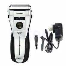 1 комплект Мужская аккумуляторная беспроводная бритва с двойным краем фольга триммер J