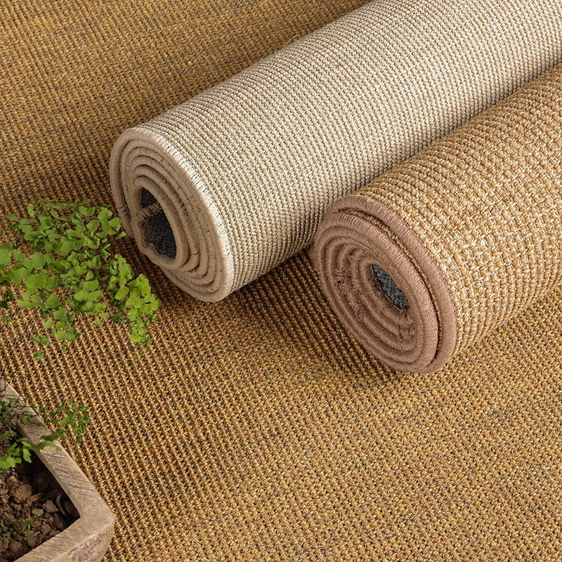 Beroep procedure Jong Hot Koop Sisal Tapijt Woonkamer Theetafel Slaapkamer Deur Mat Veranda  Indoor Tapijt Handgemaakte Stro Tatami Antislip jute Voet Mat|Tapijt| -  AliExpress