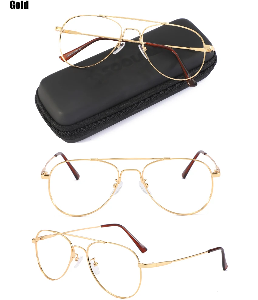 SOOLALA ретро металлические оправы с памятью, очки для чтения для мужчин и женщин на заказ, очки для чтения близорукости+ 1+ 1,5+ 2+ 2,5+ 3