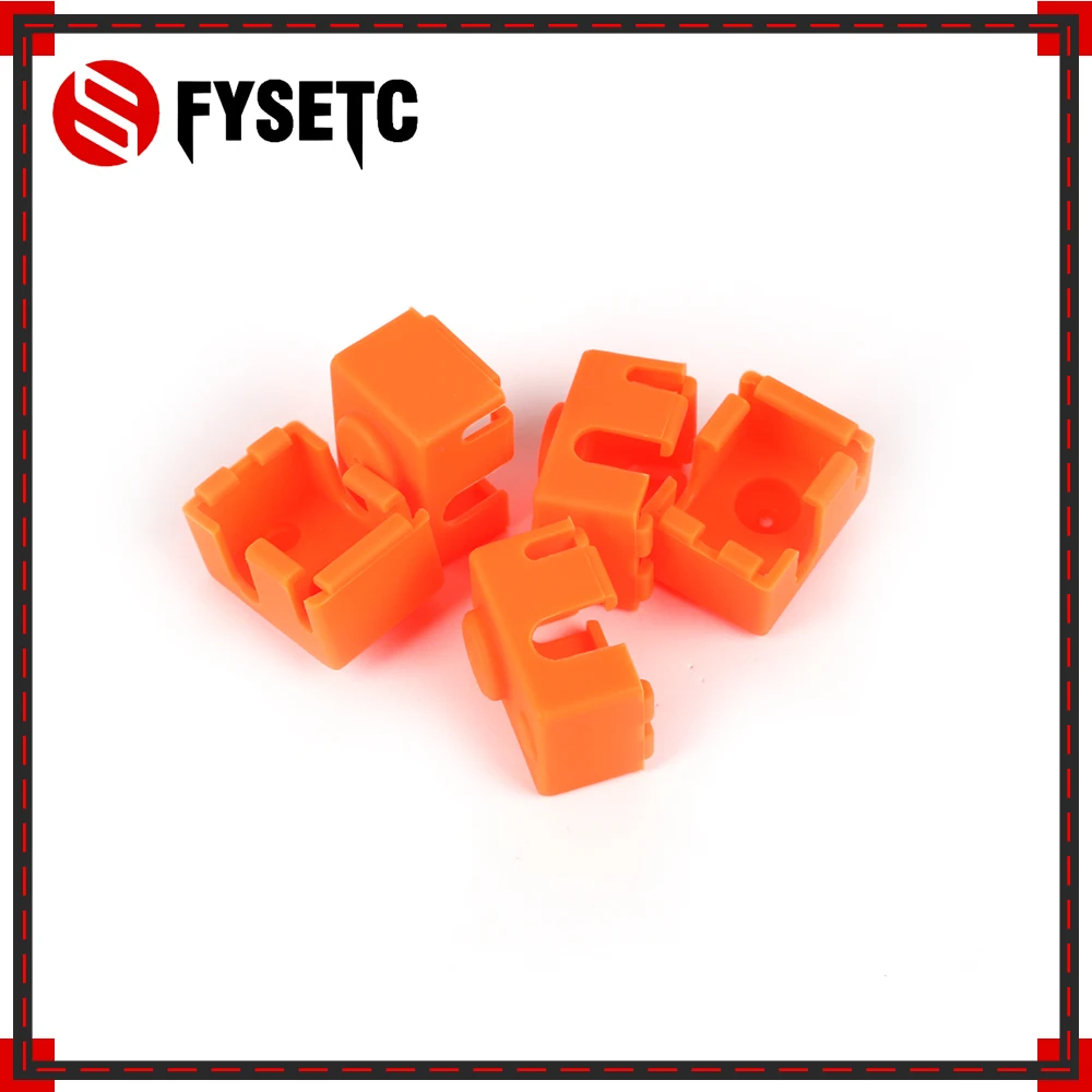 Обновление PT100 блок силиконовые носки набор оранжевый для E3D DIY V6 Hotend Prusa i3 MK3 Ultimaker