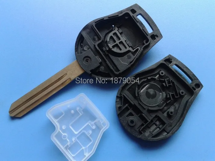 Nissan remote key shell Key Blanks 2 Buttons key Cover for Nissan Sunny March (5).jpg