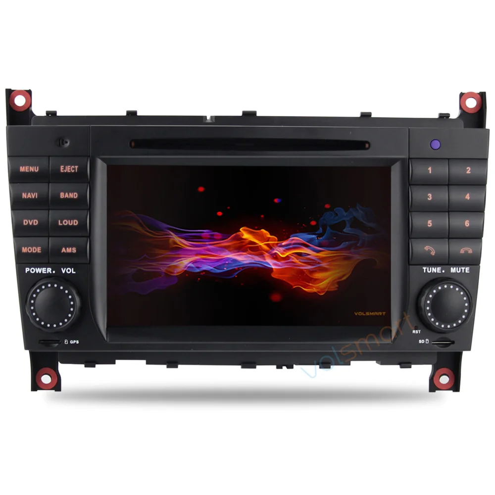 Android 6.0 Octa core 1024*600 2DIN Car DVD GPS Radio Stereo For Mercedes Benz C Class W203 CLK W209 W219 C230 C180 C200 CLK200 |