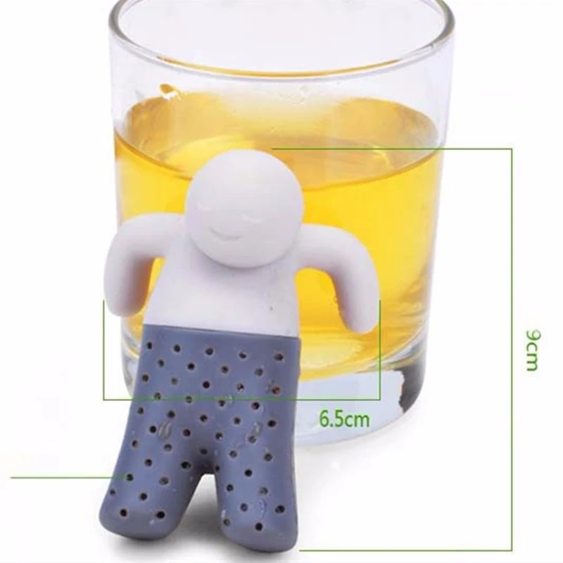 10 pcs/lot Tea tool Interesting Life partner cute Mr Teapot Tea Infuser/Tea Strainer/Coffee