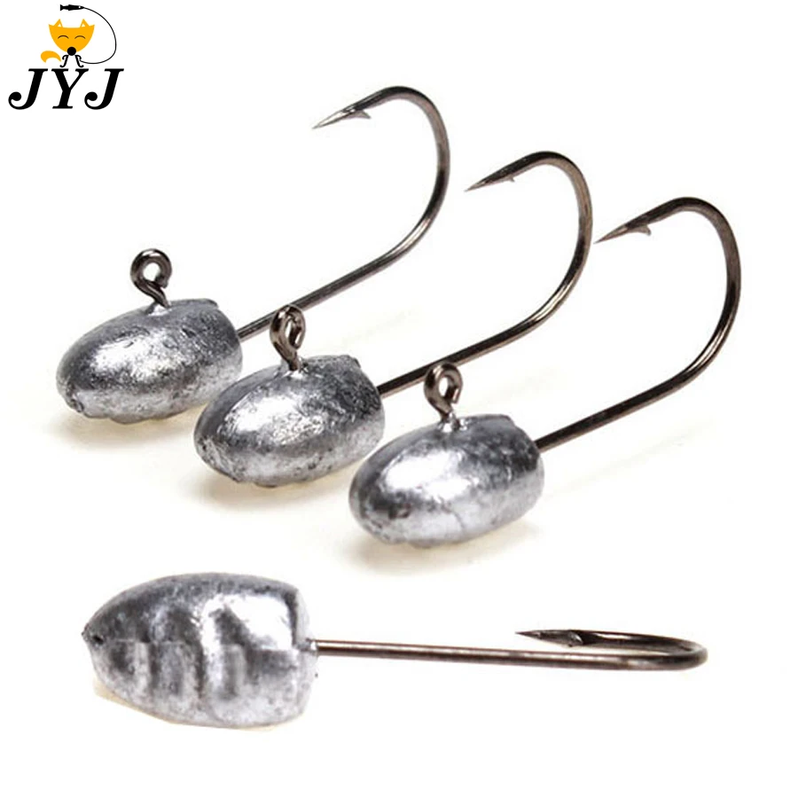 Открытые Lead Jig Head рыбацкие крючки 2g 3g с функцией 5g 7 г 10 лед рыболовный крючок плот