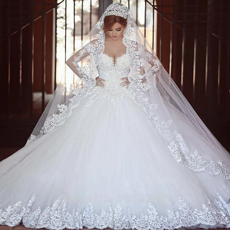 heavy gown for marriage