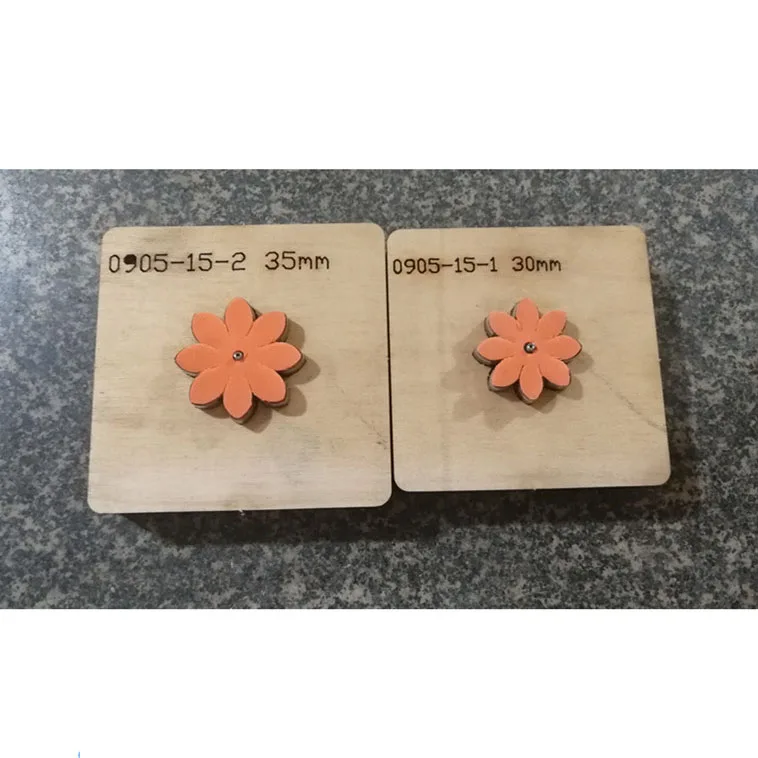 

Eight Cherry blossoms design Leather cutting die,RCIDOS sakura Flower pattern Japan Steel Blade cutter mold,1pcs price