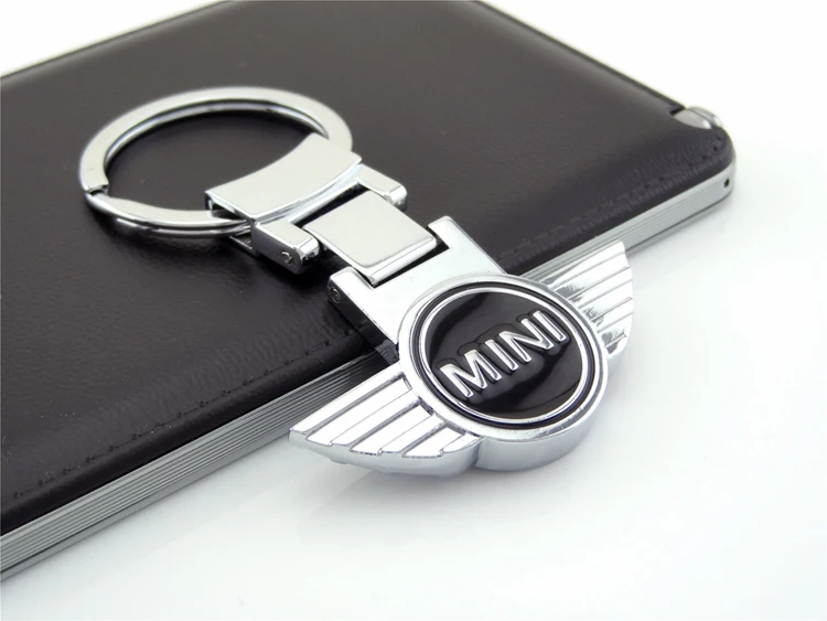 For Mini Badge Metal Keyring Mini Cooper Hatch Clubman Countryman Coupe