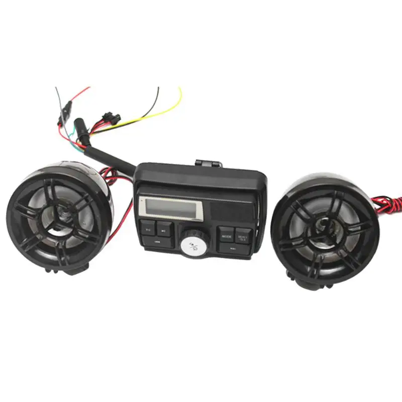 Мотоциклетная аудиосистема fm-радио стереоусилитель динамиков MP3 водонепроницаемый