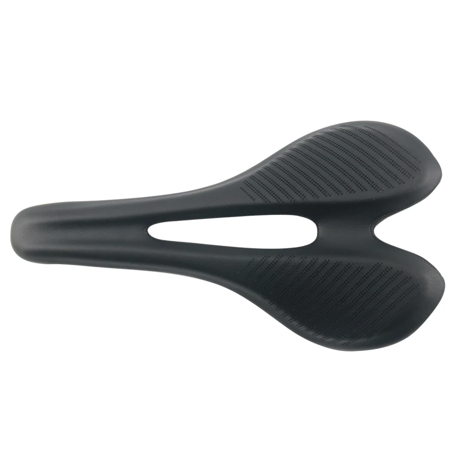 Bicycle Saddle Soft leather Gel Road Carbon Seat Mountain Bike 275143mm Front Seat MTB Leather 2019 Saddles Bicycle Parts (3)