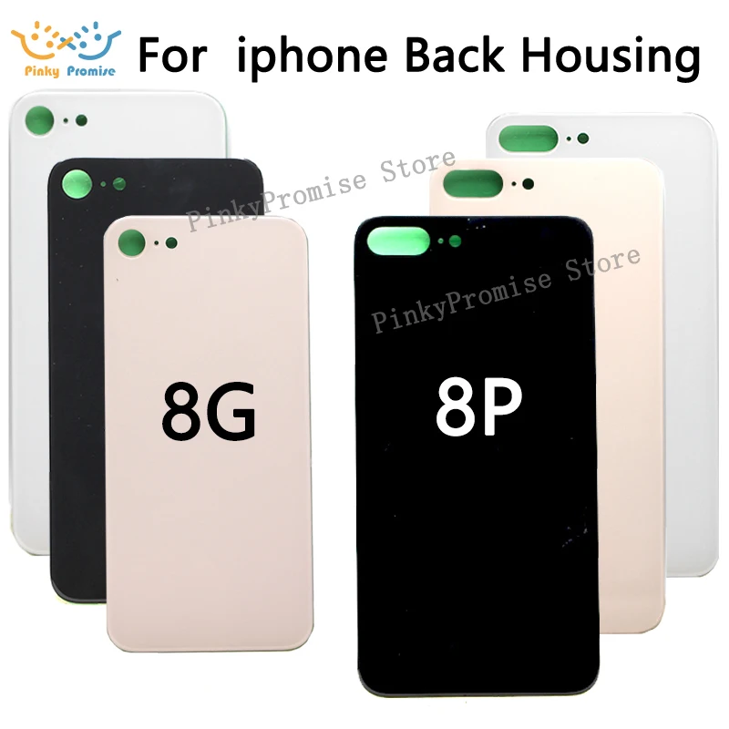 

For Apple iPhone8 iPhone 8 Back Battery Cover Rear Glass Housing Case+Adhesive Sticker Repair Replacement Part For iphone 8 case