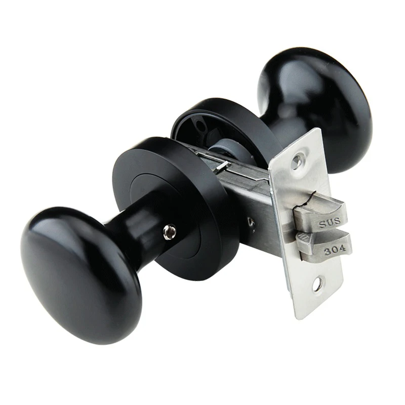  Luxury European Zinc Alloy Backdrop Door Locks Interior Hidden Door Knobs Lock Living Room Bedroom  - 33035511870