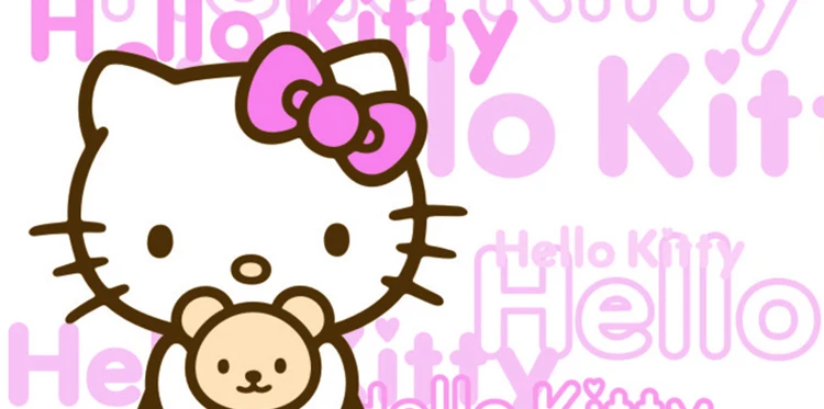 Женский модный милый розовый чехол с мультяшным принтом hello kitty ice silk, универсальный комплект для сиденья автомобиля