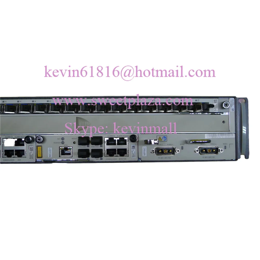 Hua wei mini GPON или EPON OLT MA5608T с 2* MCUD1+ 1* MPWC+ 1* GPFD C