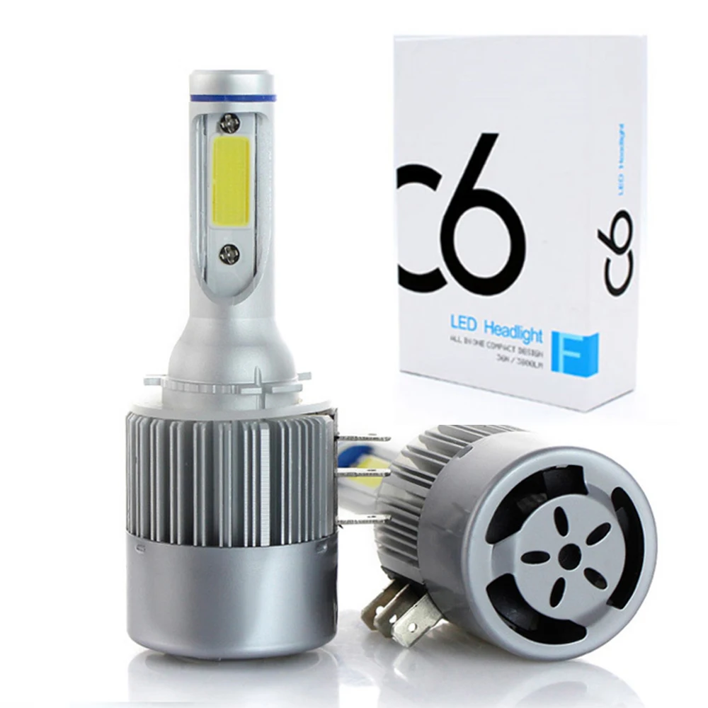 

H15 LED Light Bulb 72w 7600LM Wireless Headlamp Car Lamp Day time Running Light Conversion Sourcing 6000k for Golf Audi BMW