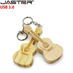 Флэшка в виде прищепки 3,0 (более 5 шт. бесплатный логотип) ручка в форме гитары диск деревянная музыка usb флэш-накопитель карта памяти 4 Гб 8 г 16