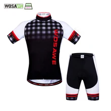 Wosawe; летняя велосипедная Джерси костюм велосипедиста MTB Джерси быстросохнущая велосипедная Джерси+ шорты Ropa Ciclismo дышащая велосипедная одежда