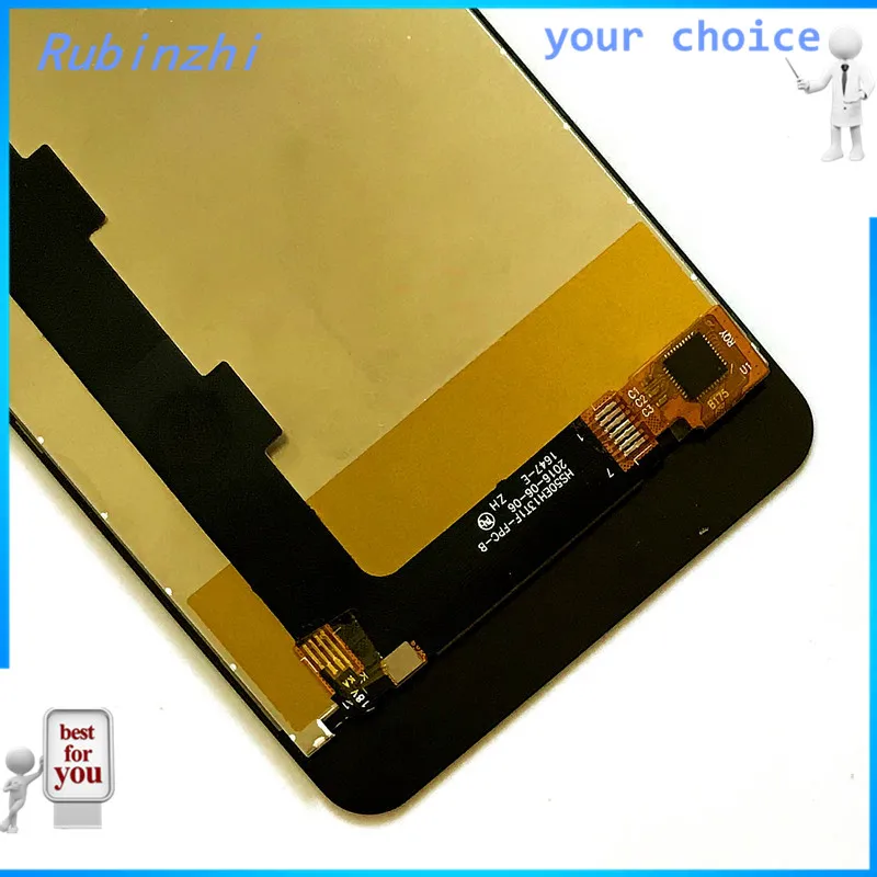 RUBINZHI с лентой Мобильный телефон ЖК-дисплей для Wileyfox Swift 2 Swift 2 плюс ЖК-экран сенсорный экран в сборе