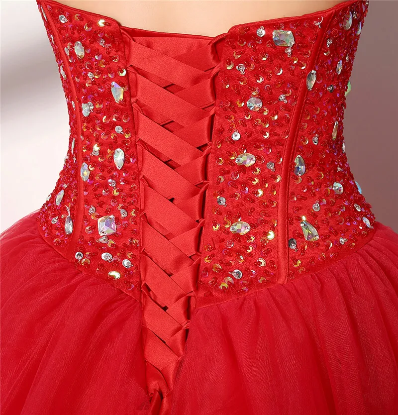 Forevergracedress Лидер продаж Реалистичные Фотографии Красный Quinceanera платье Милая