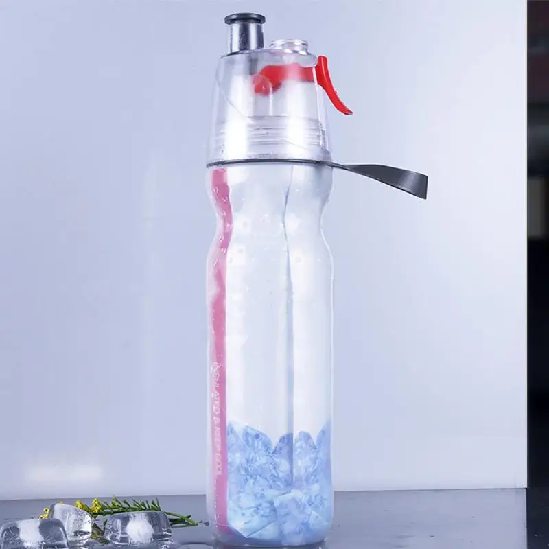 LumiParty Cycling Bottle PE Double Layer Cold Preservation Creative