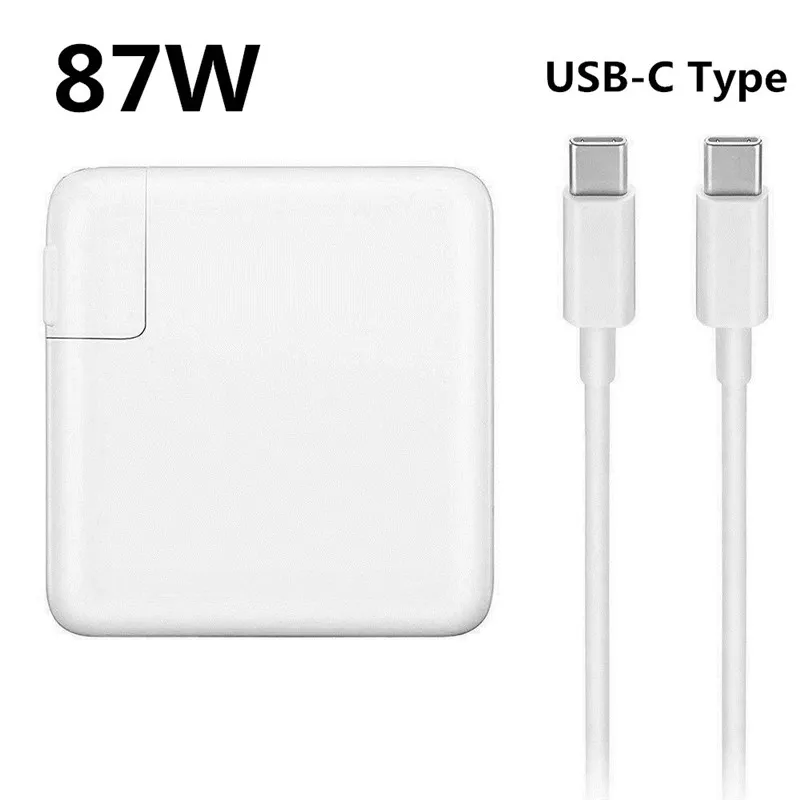 

New Arrival 87W USB-C Type C Power Laptop Charger Adapter 1719 For Latest Macbook Pro 15" A1706 A1707 A1708 A1719 Made In 2016