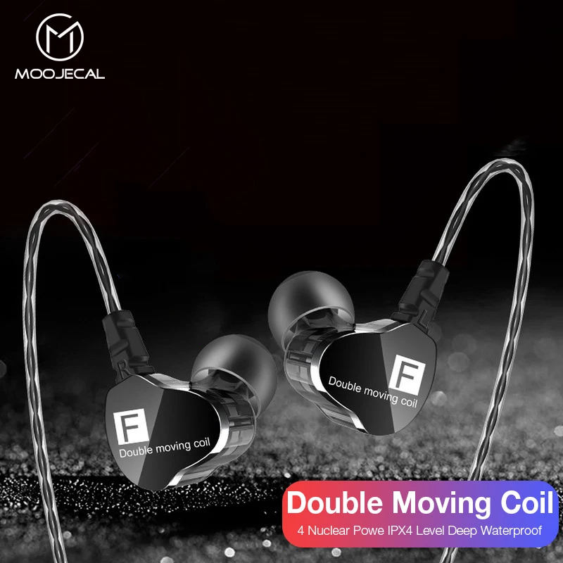 MOOJECAL Dual Drive Stereo earphone In-ear Headset Earbuds Bass Earphones For iPhone 6 huawei Xiaomi 3.5mm earphones With Mic MOOJECAL Dual Drive Stereo earphone In-ear Headset Earbuds Bass Earphones For iPhone 6 huawei Xiaomi 3.5mm earphones With Mic